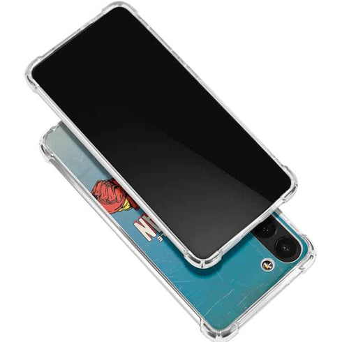 Marvel Classic Comics The Invincible Iron Man Galaxy S24 FE Clear Case